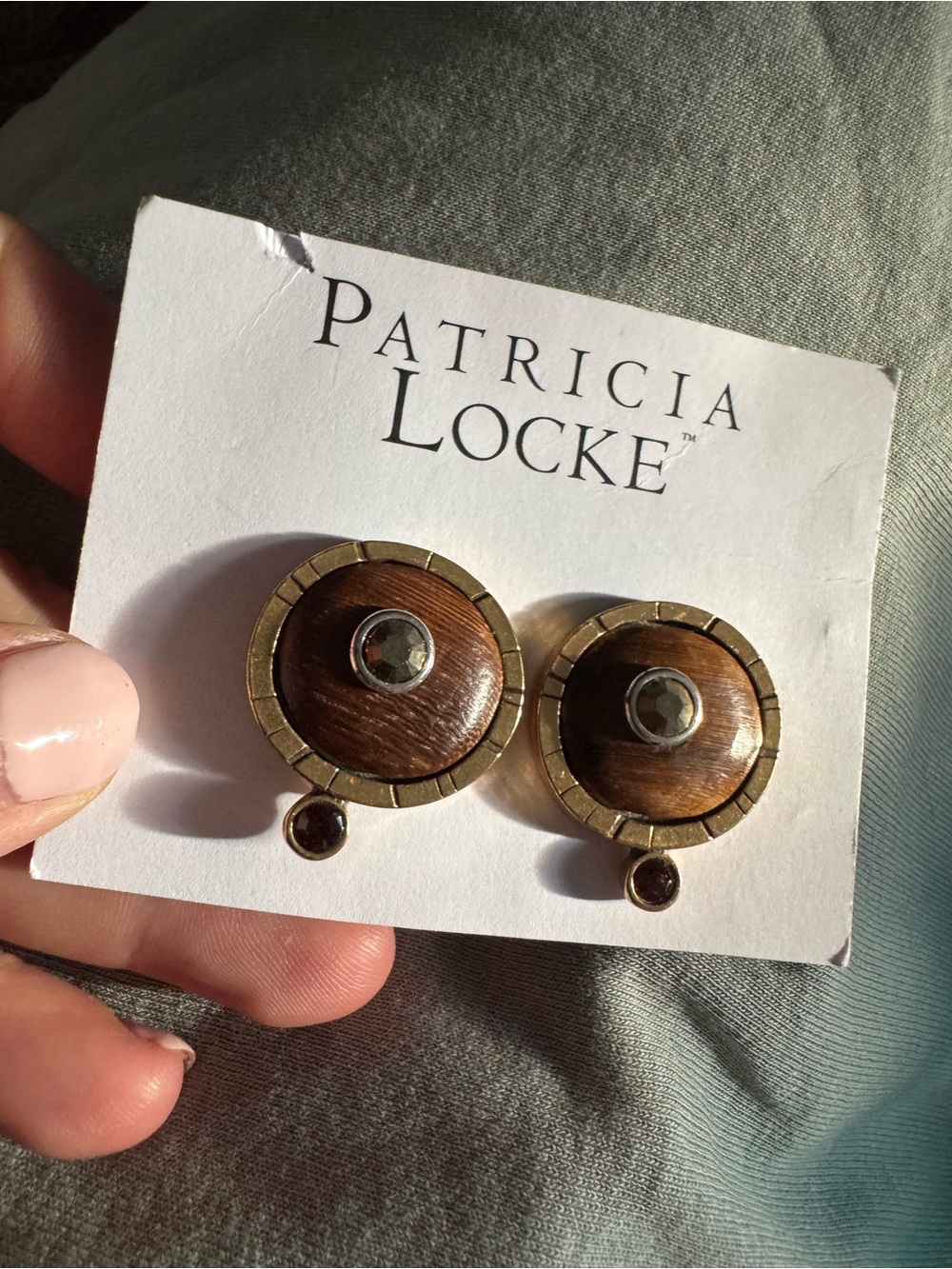 RARE Patricia Locke Daddy-O earrings